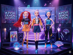 ZESTAW 3 LALEK K-POP DEMON HUNTERS ZABAWKA DLA DZIECI RUMI MIRA ZOEY 30 CM