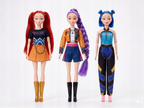 ZESTAW 3W1 KPOP DEMON HUNTERS LALKI 30CM + FIGURKI + KARTY KOLEKCJONERSKIE