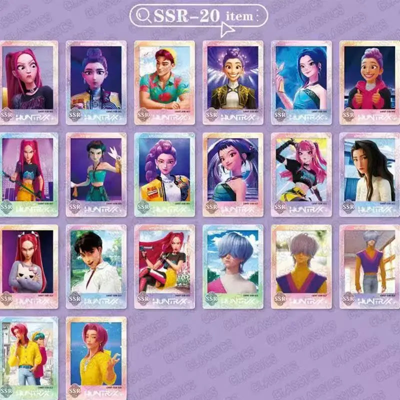 K-POP DEMON HUNTERS KARTY KOLEKCJONERSKIE