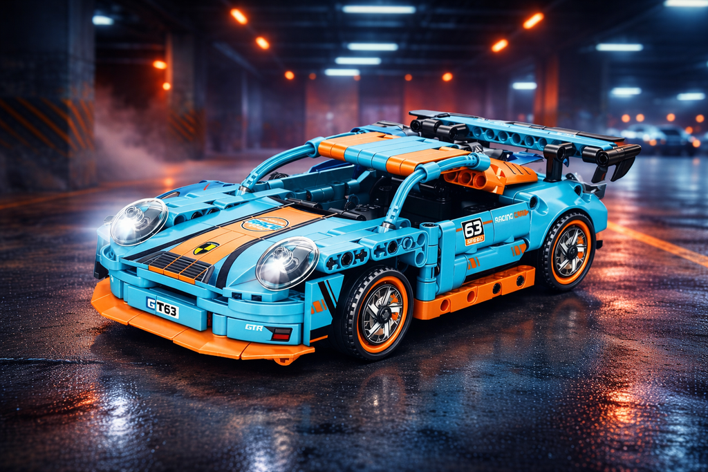 KLOCKI AUTO ZDALNIE STEROWANE SPEED CAR 305 EL. WI PREZENT ZABAWKI