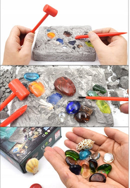 ZESTAW ARCHEOLOGICZNY DO KOPANIA KLEJNOTÓW — ODKRYJ ŚWIAT SKARBÓW!