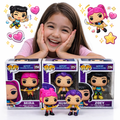 ZESTAW 3 FIGURKI KPOP KOLEKCJONERSKIE 10 CM HIT PREZENT FAN DEMON HUNTERS