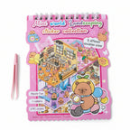 ZRÓB TO SAM WYKLEJANKA ANTYSTRESOWA KAPIBARA DREAM HOUSE NAKLEJKI DIY