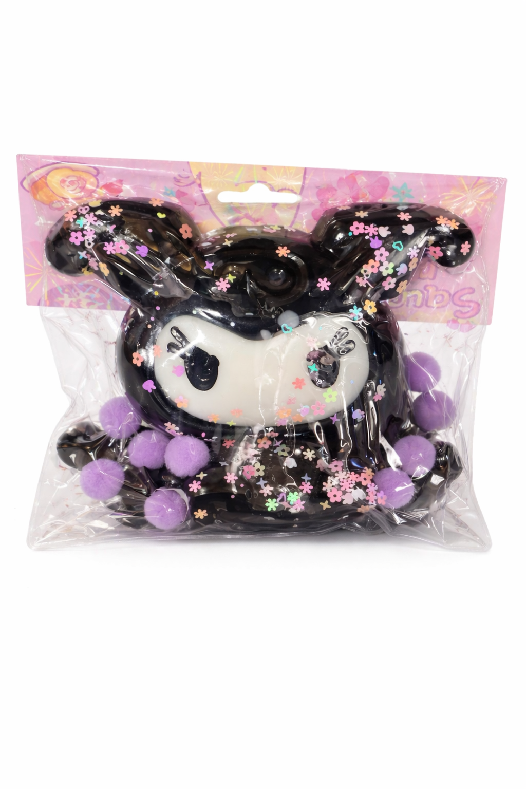 SQUISH KUROMI 15 CM MEGA HIT TIKTOK SQUISH ANTYSTRESOWY KAWAII MIĘKKA GUMA