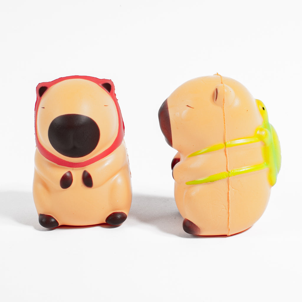 Squishy kapibara antystresowa 8 cm – gniotek Capybara do ściskania