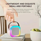 ZESTAW KARAOKE BLUETOOTH + 1 BEZPRZEWODOWY MIKROFON K-POP DEMON HUNTERS