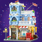 KONSTRUKTOR "MIEJSKI HOTEL" (STREETSCAPE, 713 ELEMENTÓW) – TWOJE PIERWSZE ARCYDZIEŁO ARCHITEKTURY! IDEALNY PREZENT!