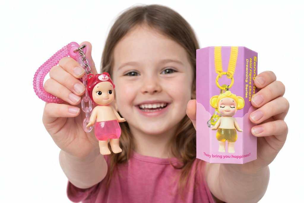 FIGURKI HIPPERS BLIND BOX NIESPODZIANKA LALECZKA BRELOCZEK SONY ANGEL