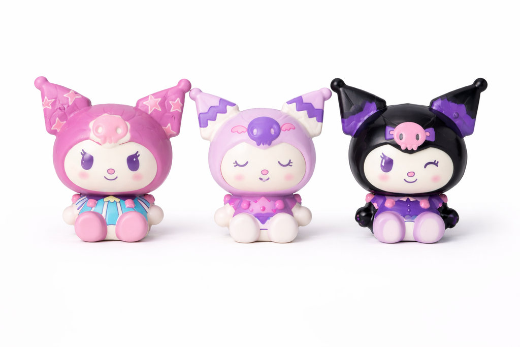 SQUISHY KUROMI ANTYSTRESOWA 10 CM ZABAWKA FIGURKA KAWAII