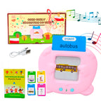 CZYTNIK KART DO NAUKI SŁÓWEK POLSKI I ANGIELSKI 448 SŁÓW III TRYBY JĘZYKÓW RÓŻOWY