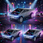 PRZENOŚNY GŁOŚNIK BLUETOOTH CYBERTRUCK (WS-580)