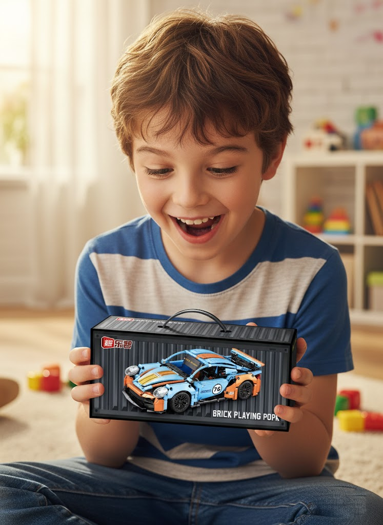 ZESTAW KLOCKÓW PORSCHE 911 RSR (1399 ELEMENTÓW)