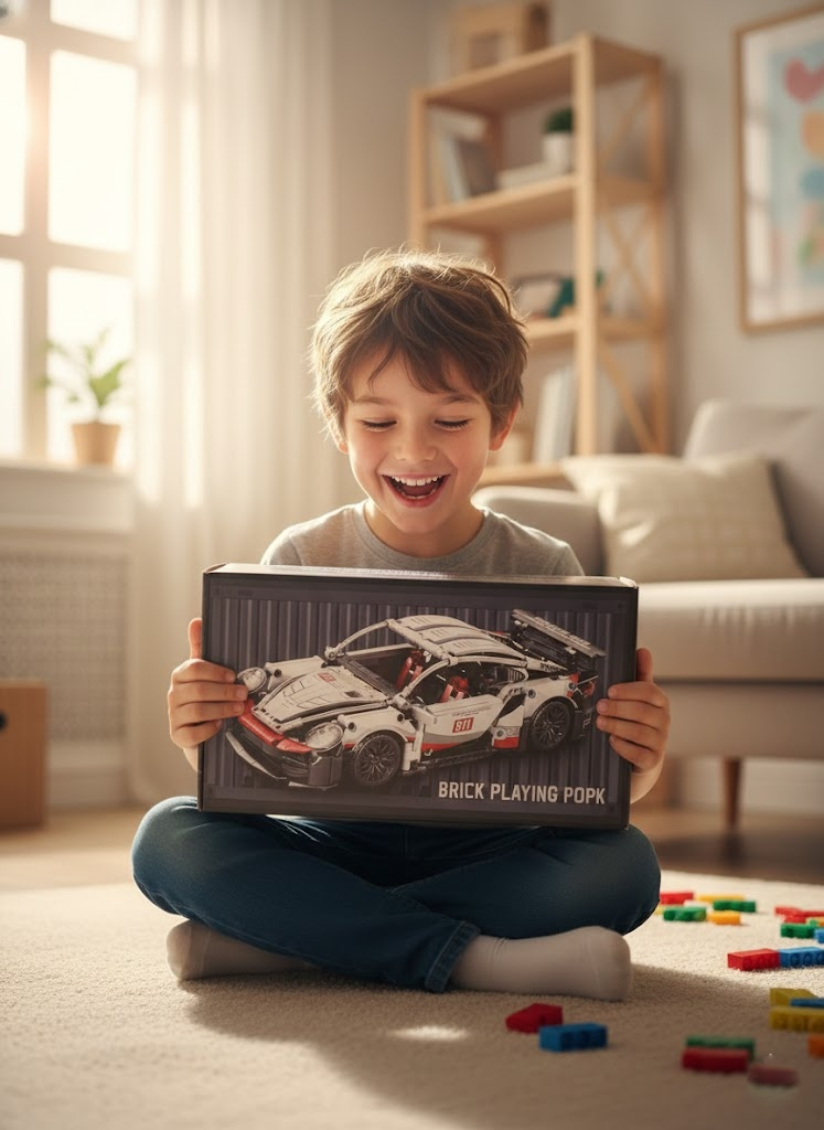 SPORTCAR ZESTAW KLOCKÓW SAMOCHÓD SPORTOWY (PONAD 1400 ELEMENTÓW)