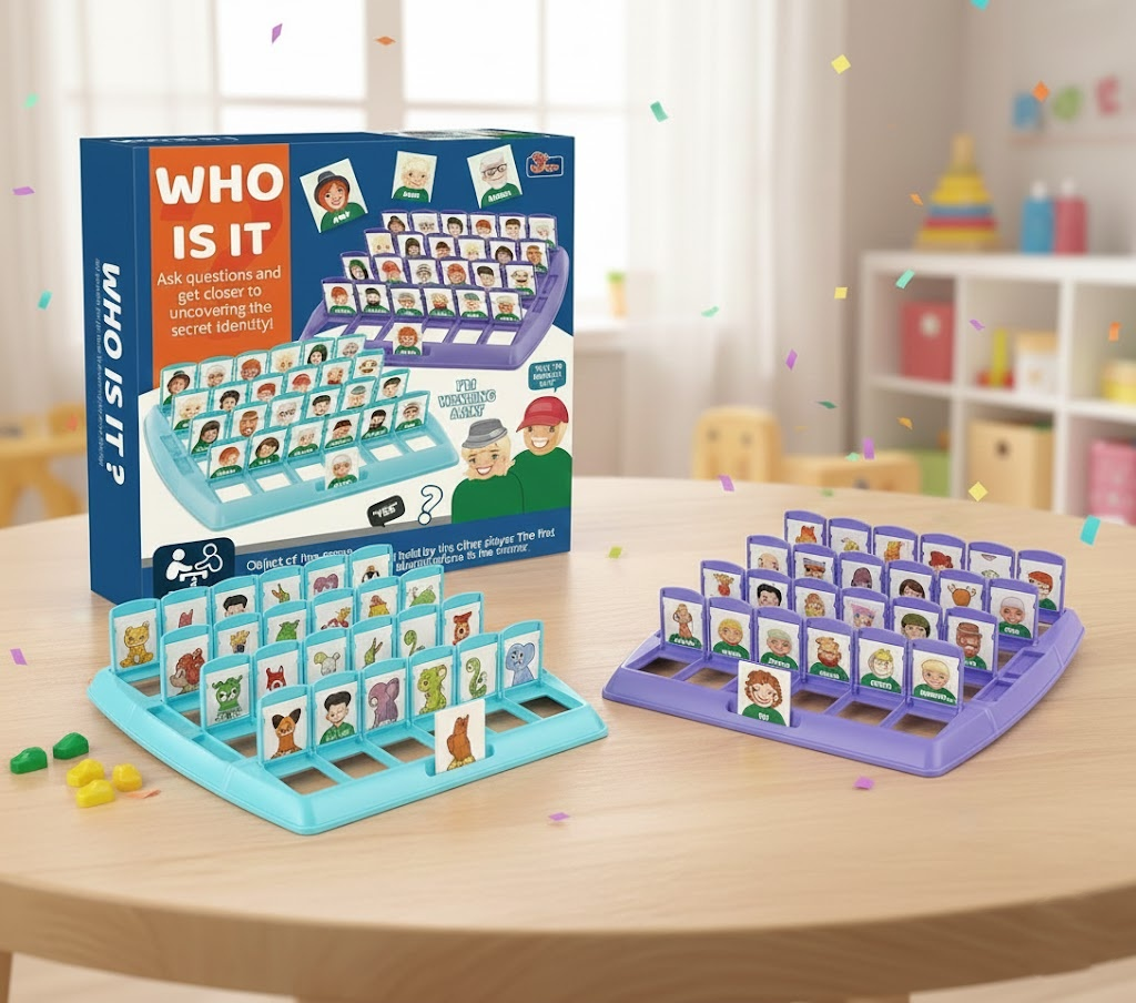 GRA PLANSZOWA "KTO JA?" / "WHO IS IT?" — EKSPLOZJA EMOCJI I ROZWOJU!
