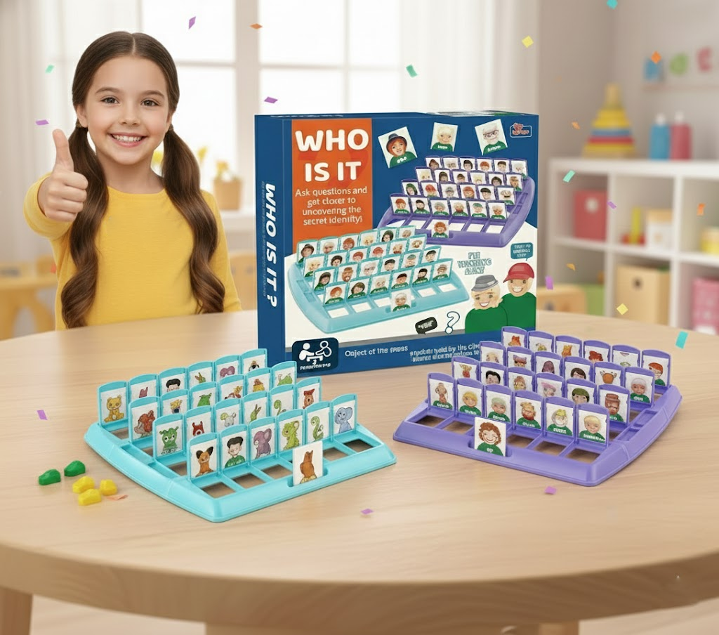 GRA PLANSZOWA "KTO JA?" / "WHO IS IT?" — EKSPLOZJA EMOCJI I ROZWOJU!