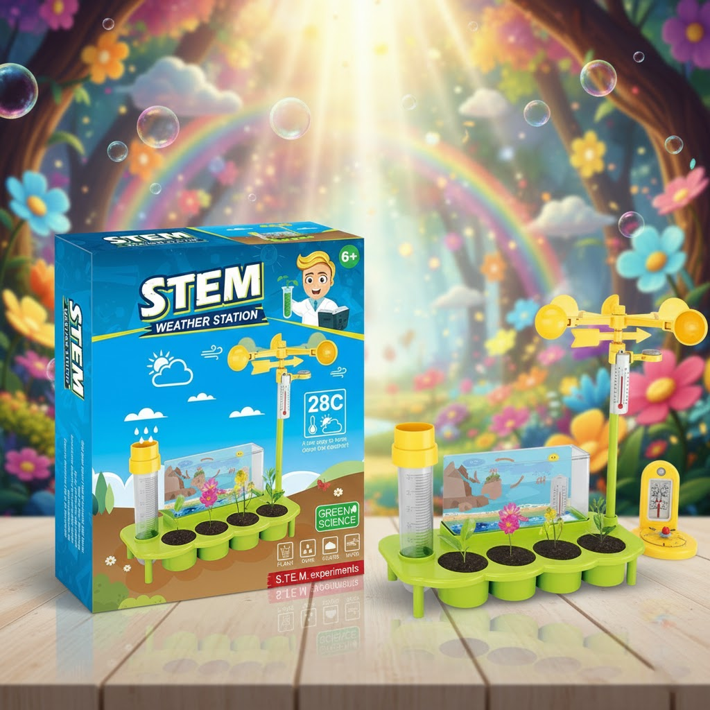 ZESTAW DO EKSPERYMENTÓW "STACJA POGODOWA"