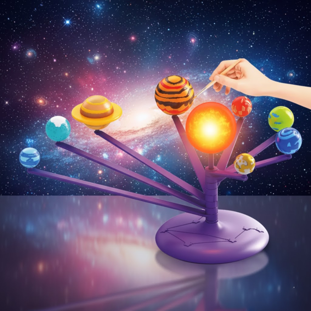 ZESTAW PLANETARIUM STEM Z PROJEKTOREM - ASTRONOMIA W TWOIM POKOJU!