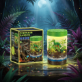 ZESTAW DO OGRODU Z DINOZAURAMI – ŚWIECĄCE TERRARIUM