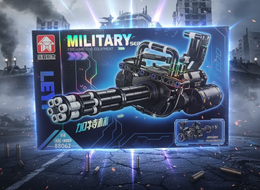 ZESTAW KONSTRUKCYJNY "KARABIN GATLINGA" (SERIA MILITARNA, 486 ELEMENTÓW)
