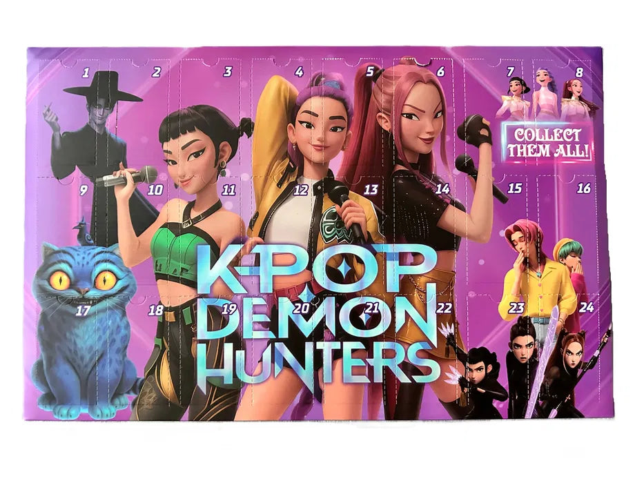 KALENDARZ ADWENTOWY K-POP DEMON HUNTERS FIGURKI BRELOKI 24szt