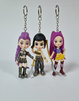 BRELOKI K-POP ŁOWCY DEMONÓW FIGURKI 3D OK. 10 CM