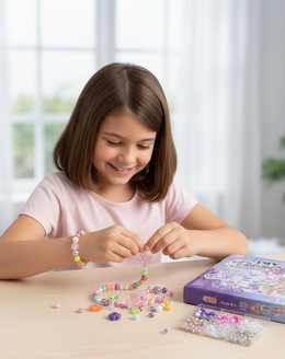 ZESTAW KORALIKÓW DIY 720 EL. KORALIKI DO ROBIENIA BRANSOLETEK I BIŻUTERII