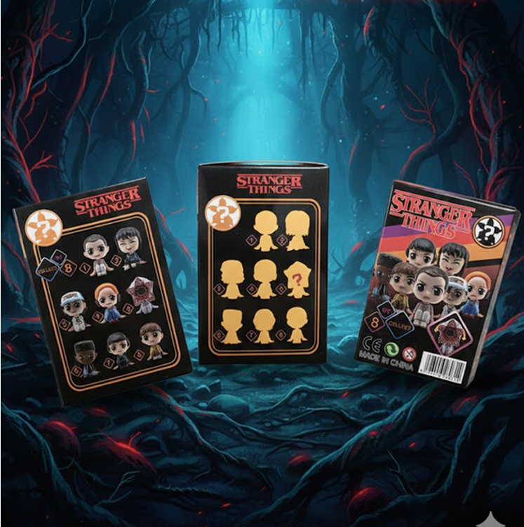 BLIND BOX STRANGER THINGS FIGURKA NIESPODZIANKA BRELOK MYSTERY KEYCHAIN