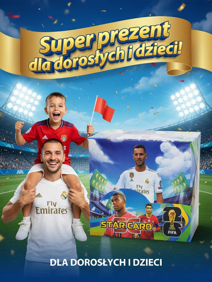 Football Stars Mega Box – zestaw 288 kart piłkarskich