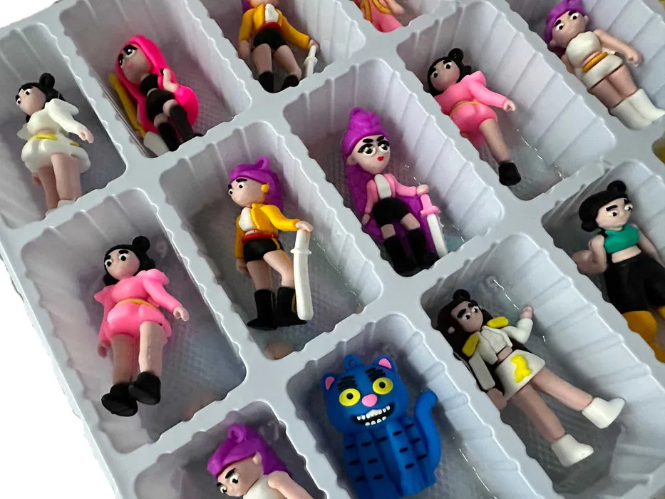 KALENDARZ ADWENTOWY K-POP DEMON HUNTERS FIGURKI BRELOKI 24szt