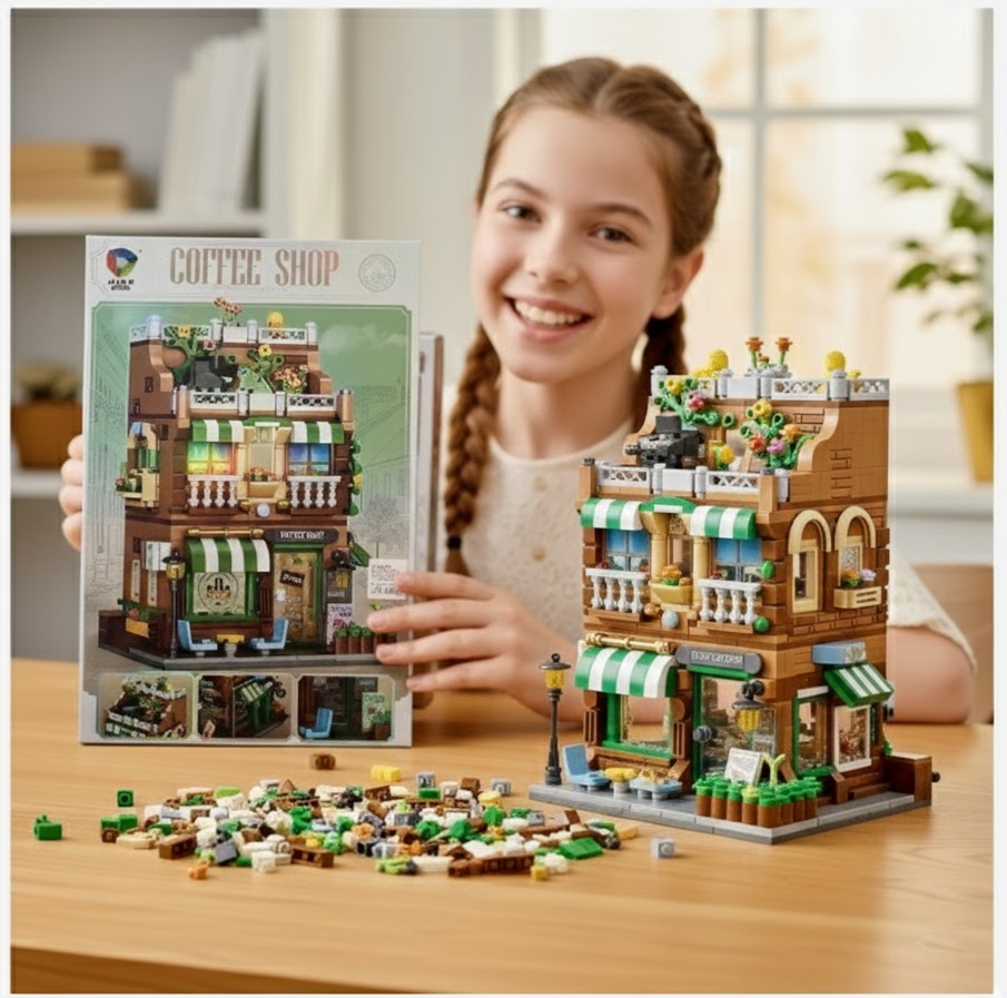 KONSTRUKTOR "PRZYTULNA KAWIARNIA" (STREETSCAPE) – STWÓRZ SWOJE IDEALNE MIASTO