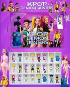 KALENDARZ ADWENTOWY K-POP DEMON HUNTERS FIGURKI BRELOKI 24szt