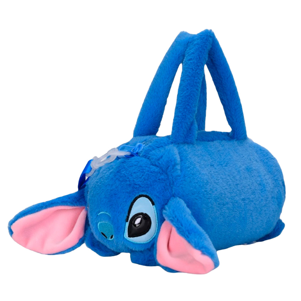 PLUSZOWA TOREBKA DLA DZIECI STICH KAPIBARA Z PSZCZÓŁKĄ TORBA MIĘKKA PRZYTULANKA 30*25 CM