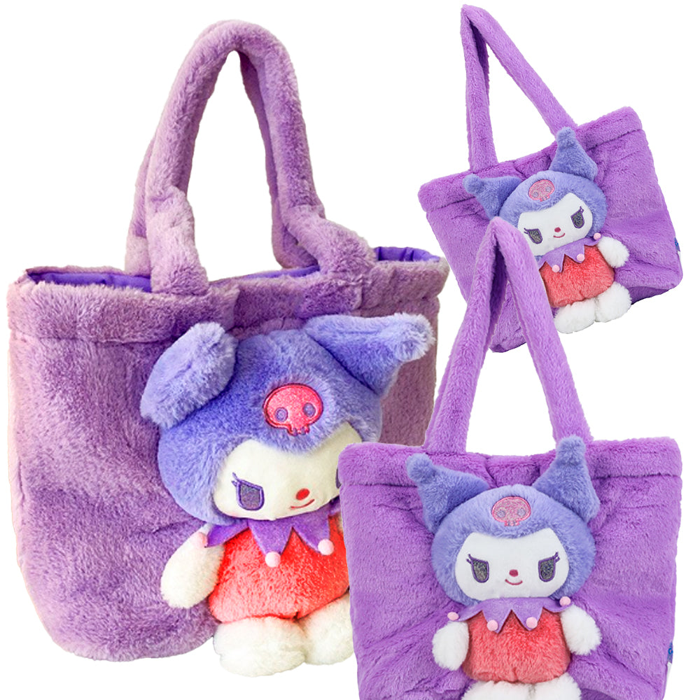 PLUSZOWA TORBA MY MELODI KUROMI MASKOTKA DLA DZIECI PLUSZOWA TORBA NA RAMIĘ 50*30 см