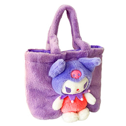 PLUSZOWA TORBA MY MELODI KUROMI MASKOTKA DLA DZIECI PLUSZOWA TORBA NA RAMIĘ 50*30 см