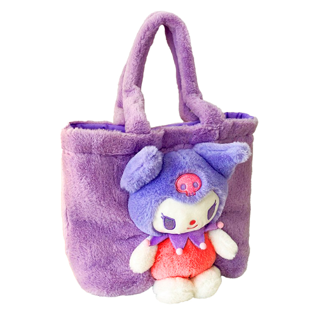 PLUSZOWA TORBA MY MELODI KUROMI MASKOTKA DLA DZIECI PLUSZOWA TORBA NA RAMIĘ 50*30 см