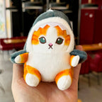 MASKOTKA PLUSZAK BRELOK BRELOCZEK ZAWIESZKA KOT REKIN MOFUSAND 20 CM KAWAI