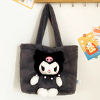 KUROMI Sanrio CINNAMOROLL PLUSZOWA TORBA TOREBKA DLA DZIECI MASTKOTKA 50*30 см