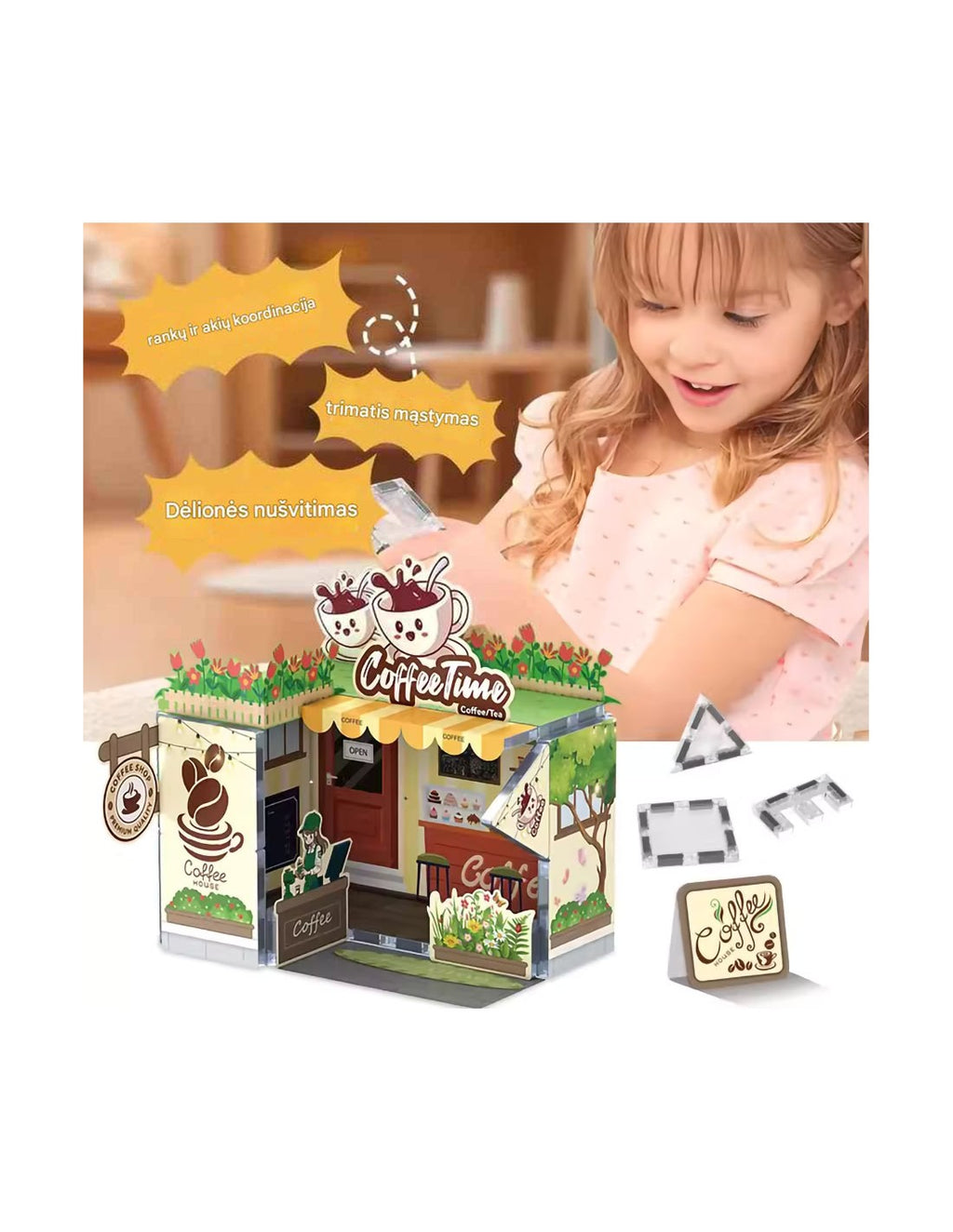 MAGNETYCZNY ZESTAW „COFFEE TIME” – STWÓRZ SWOJĄ PRZYTULNĄ KAWIARENKĘ!