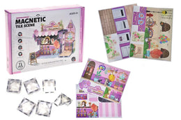 MAGNETYCZNY ZESTAW „BEAUTIFUL FLOWER SHOP” – 71 ELEMENTÓW
