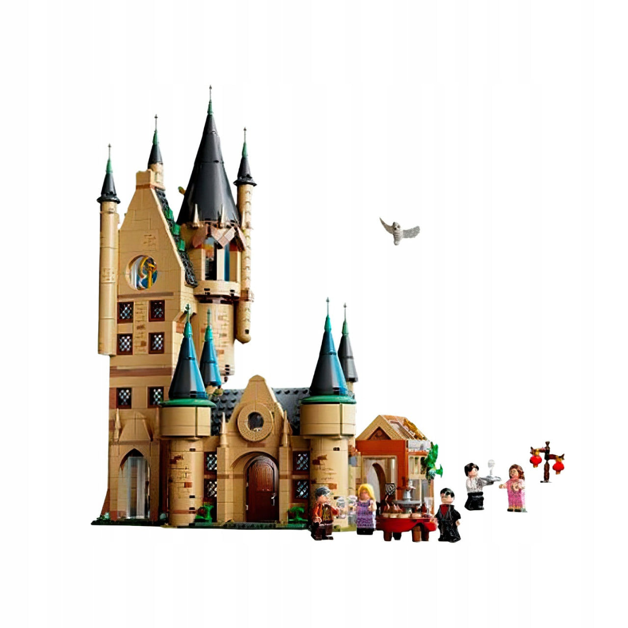 KLOCKI ZAMEK MAGII HOGWART HARRY POTTER CZARODZIEJ 971el.PREZENT DLA DZIECI