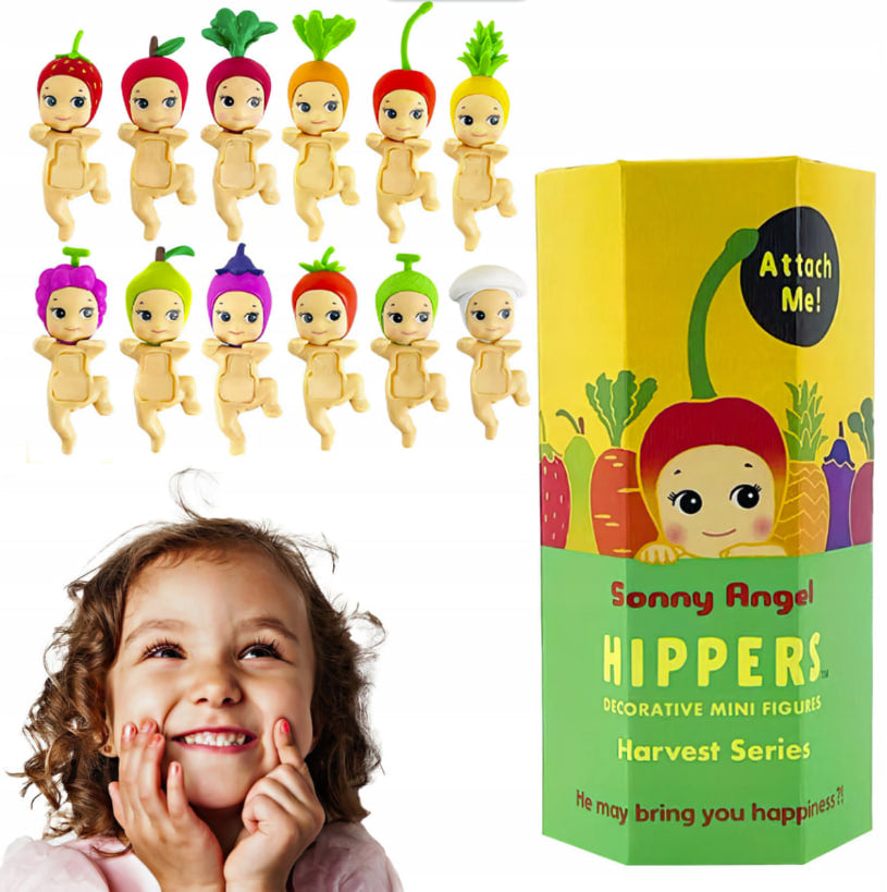 FIGURKA SONNY ANGEL HIPPERS Z KOLEKCJI FRUIT 1 SZT WARZYWA I OWOCE PRESENT