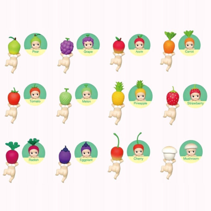 FIGURKA SONNY ANGEL HIPPERS Z KOLEKCJI FRUIT 1 SZT WARZYWA I OWOCE PRESENT