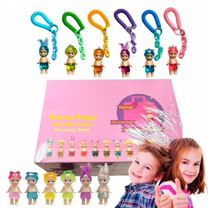 MODNY BRELOCZEK SONNY ANGEL FIGURKA MINI LALECZKA HIPPERS 1STZ WIELOBARWNY