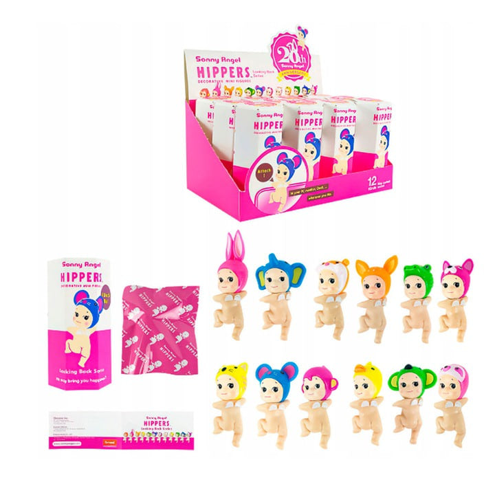 FIGURKA SONNY ANGEL NA TELEFON SONNY ANGEL MINI LALECZKA HIPPERS 1STZ KAWAI
