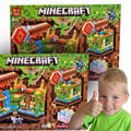 KLOCKI MINECRAFT MY WORLD FORTECA 345 ZESTAW IDEALNY PREZENT DLA DZIECKA ATAK NA BAZĘ