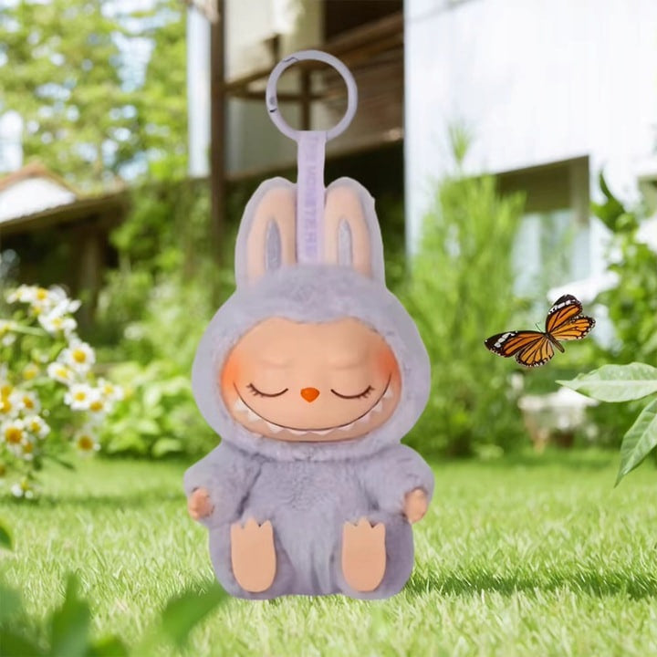 Labubu The Monsters - Pluszowa maskotka z brelokiem, miękka zabawka na prezent