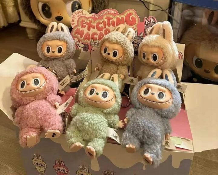 LABUBU THE MONSTERS ANIME DUŻA LALKA MASKOTKA BRELOK LABUBU ZABAWKA PREZENT