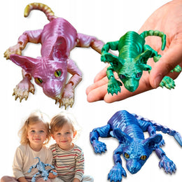 3D FIGURKA KOT KOTEK CRYSTAL TIKTOK CRYSTAL RUCHOMY KOTEK RUCHOMY FIGURKA