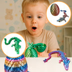 3D FIGURKA SMOK CRYSTAL DRAGON TIKTOK CRYSTAL RUCHOMY SMOK RUCHOMY FIGURKA