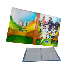 ALBUM Z KARTAMI PIŁKARSKIMI, +120 SZTUK, 3D EURO 2024 PROJEKT DO WYBORU